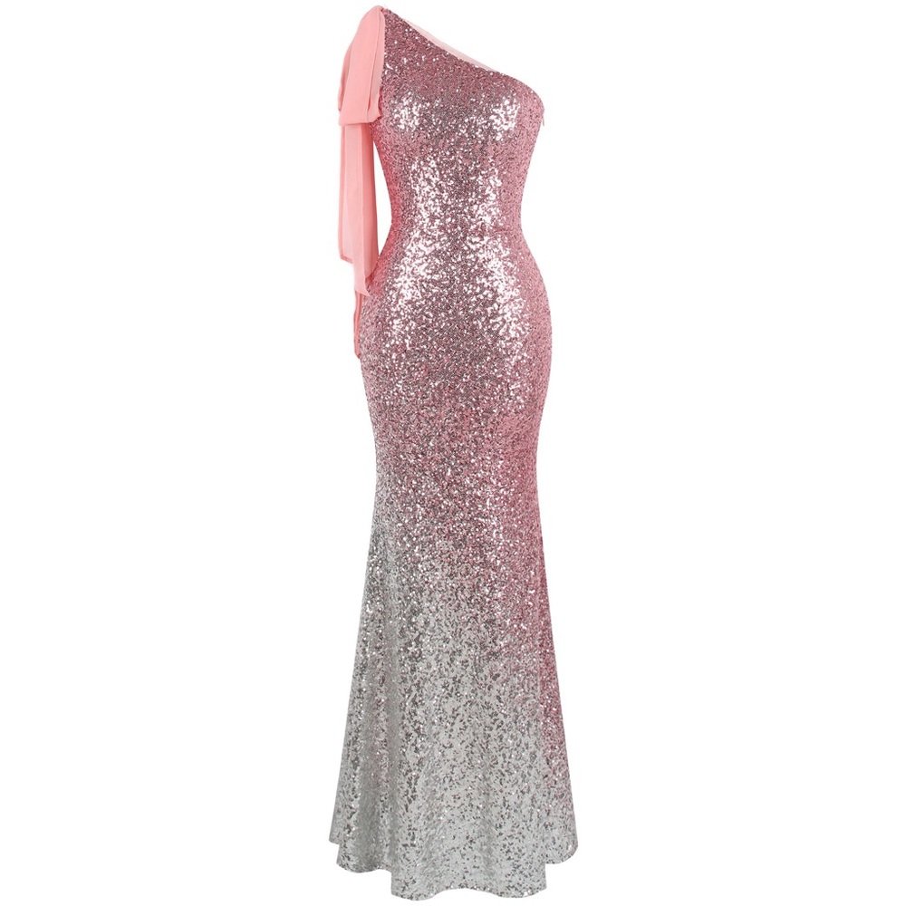 Pink Sequin Dress